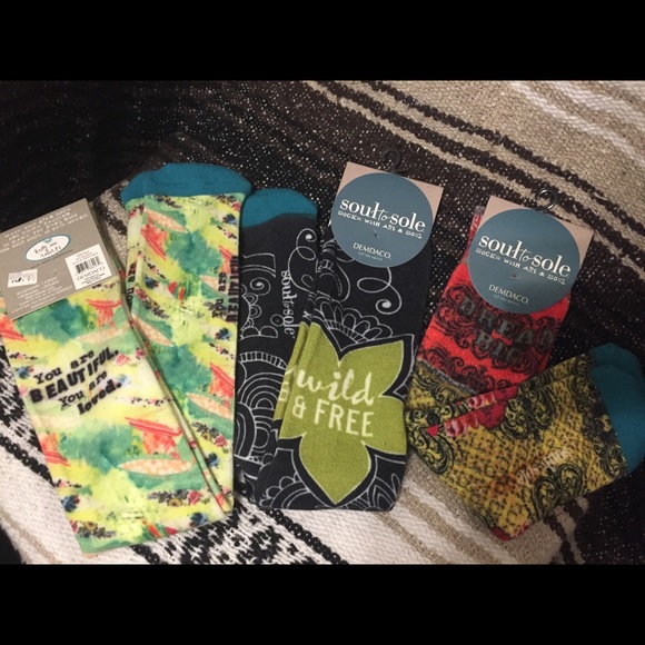 Soul and Sole Accessories - 🧦 Set of 3 pairs of Knee High Socks